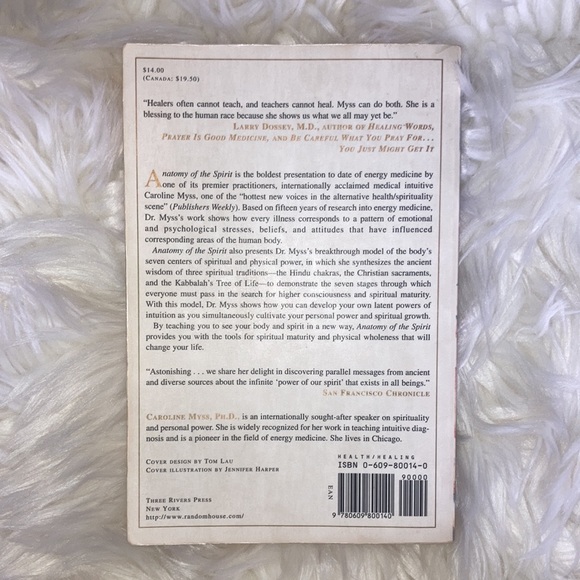 🌼ANATOMY OF THE SPIRIT by Caroline Myss Book - Picture 6 of 7
